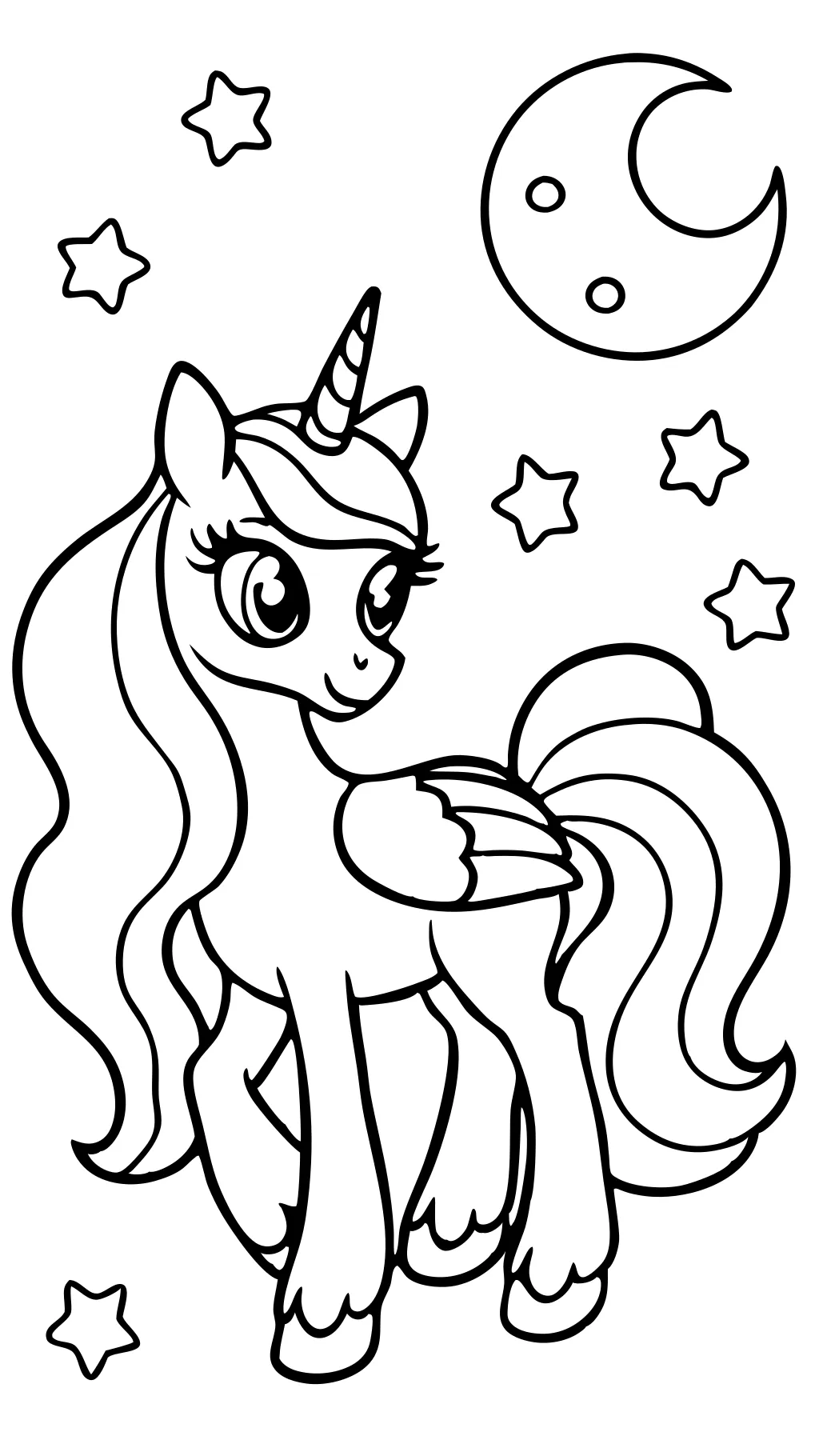 mlp luna coloring pages